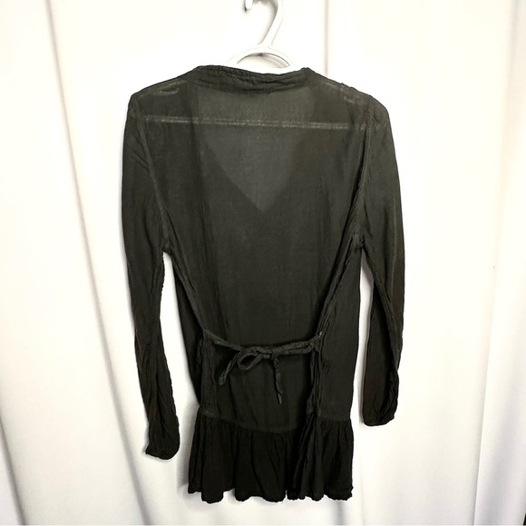 Kai Moon Black Blouse Natural fabric - Picture 4 of 4